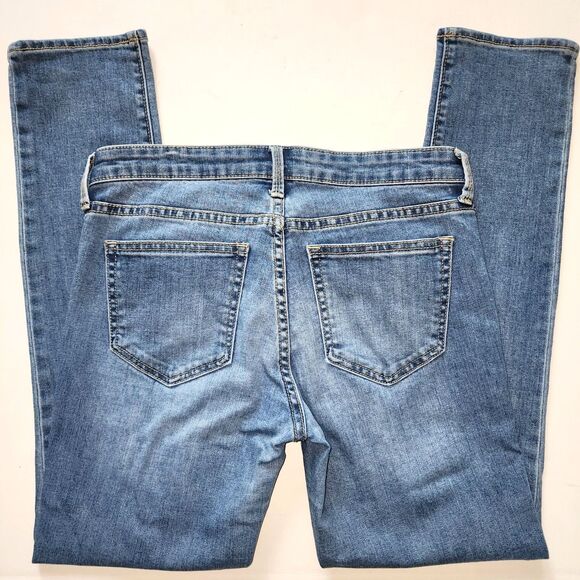 GAP Coupe Girlfriend Scuffed Skinny Jeans Sz 0 - Picture 2 of 9